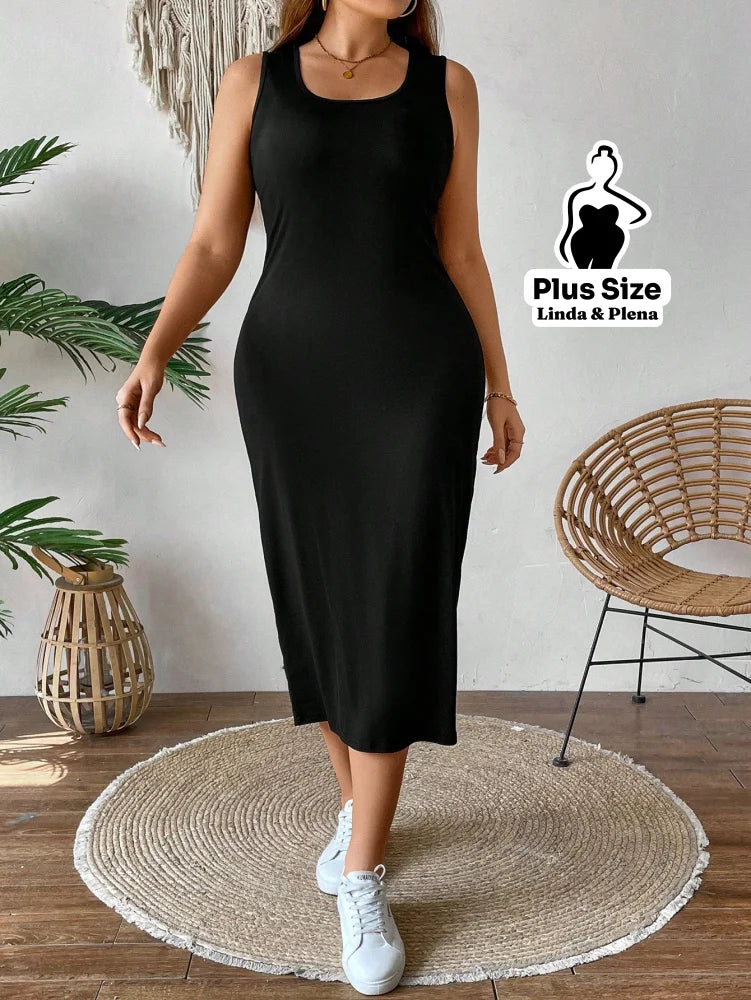 Conjunto Blusa Cropped Manga Longa E Saia Midi Plus Size Conjunto Blusa Cropped Manga Longa E Saia Midi Plus Size