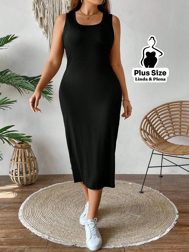 Conjunto Blusa Cropped Manga Longa E Saia Midi Plus Size Conjunto Blusa Cropped Manga Longa E Saia Midi Plus Size