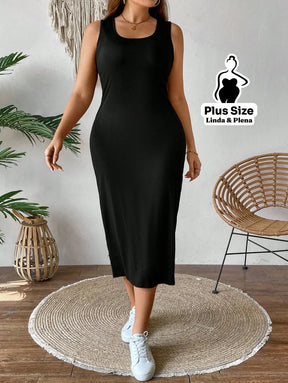 Conjunto Blusa Cropped Manga Longa E Saia Midi Plus Size Conjunto Blusa Cropped Manga Longa E Saia Midi Plus Size