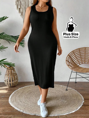 Conjunto Blusa Cropped Manga Longa E Saia Midi Plus Size Conjunto Blusa Cropped Manga Longa E Saia Midi Plus Size