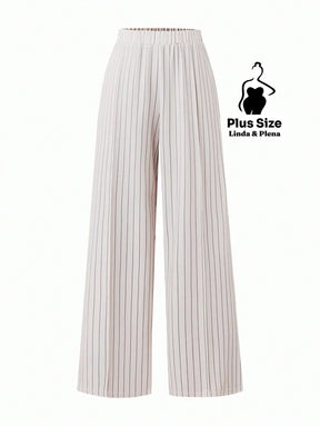 Conjunto Camisa Manga Longa E Calça Pantalona Plus Size Conjunto Camisa Manga Longa E Calça Pantalona Plus Size