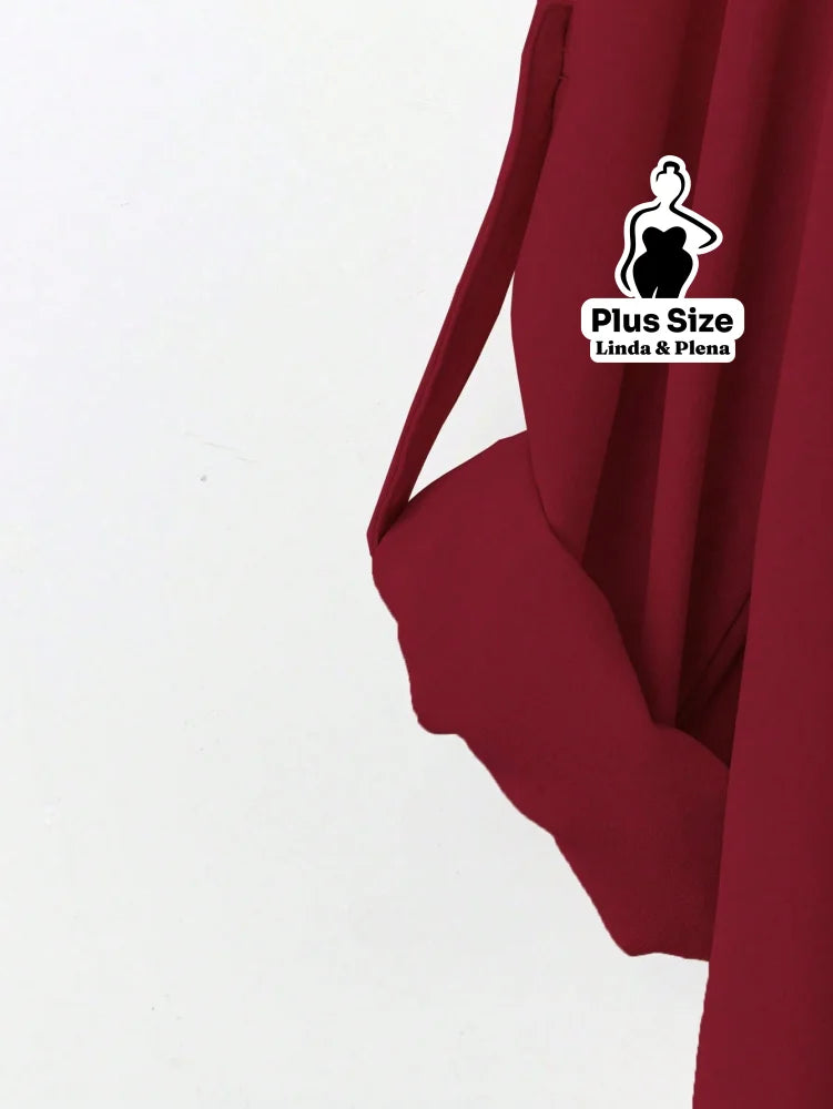 Conjunto Com Kimono Elegante E Calça Pantalona Plus Size Conjunto Com Kimono Elegante E Calça Pantalona Plus Size