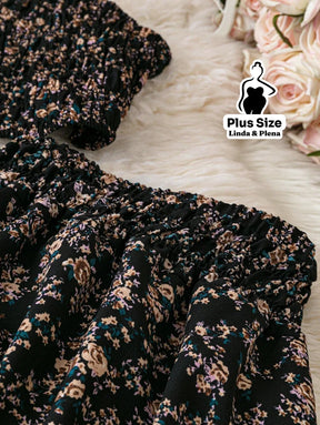 Conjunto Cropped Lastex Alça Fina Saia Longa Cós Alto Plus Size Conjunto Cropped Lastex Alça Fina Saia Longa Cós Alto