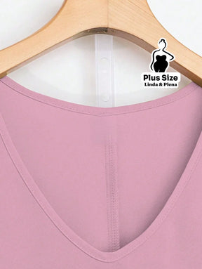 Conjunto Regata Assimétrica com Calça Estampada Plus Size Conjunto Regata Assimétrica com Calça Estampada Plus Size