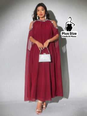 Conjunto Tomara Que Caia Com Capa Brilhante Removível Plus Size Conjunto Tomara Que Caia Com Capa Brilhante Removível